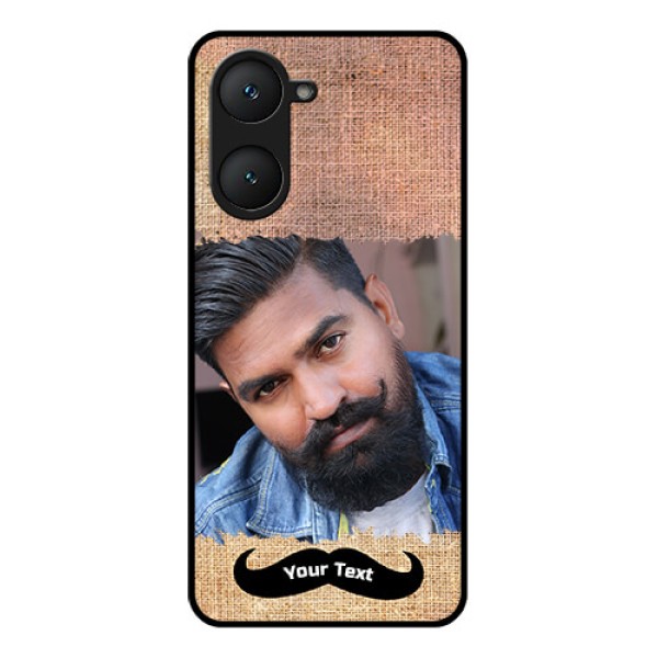 iQOO Z9 Lite 5G Custom Glass Phone Case - With Texture Design