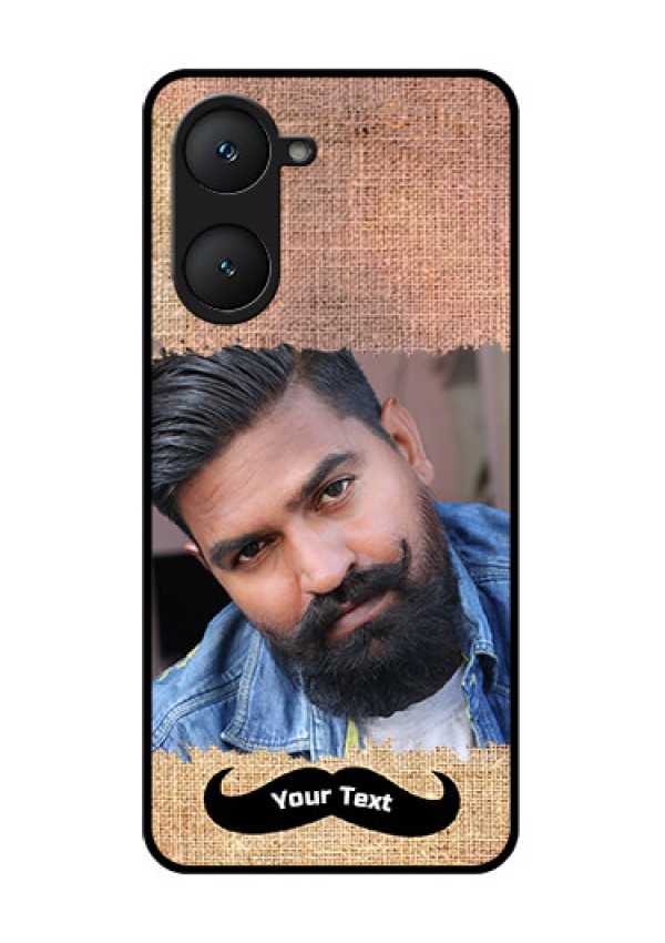 iQOO Z9 Lite 5G Custom Glass Phone Case - With Texture Design