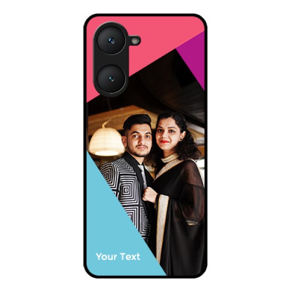 iQOO Z9 Lite 5G Custom Glass Phone Case - Stacked Triple Colour Design iQOO Z9 Lite 5G Custom Glass Phone Case - Stacked Triple Colour Design