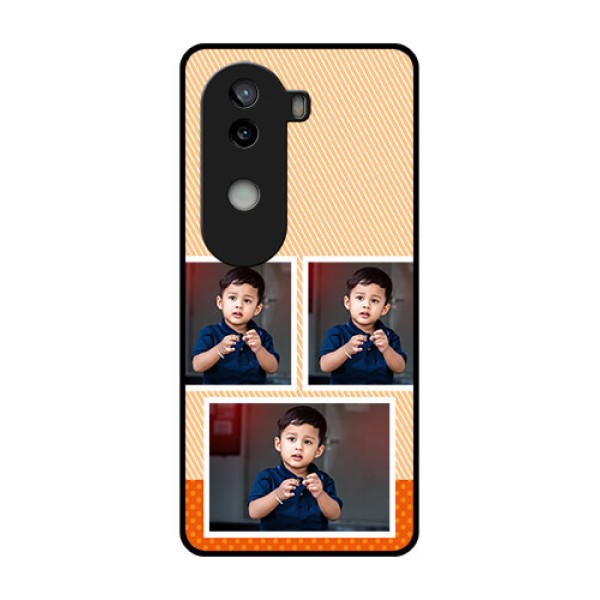 iQOO Z9s 5G Custom Glass Phone CaseBulk Photos Upload Design