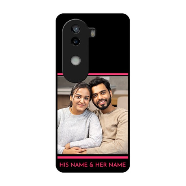 iQOO Z9s 5G Custom Glass Phone CaseWith Add Text Design