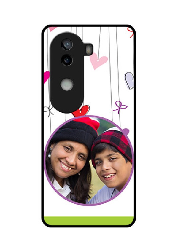 iQOO Z9s 5G Custom Glass Phone CaseCute Kids Phone Case Design