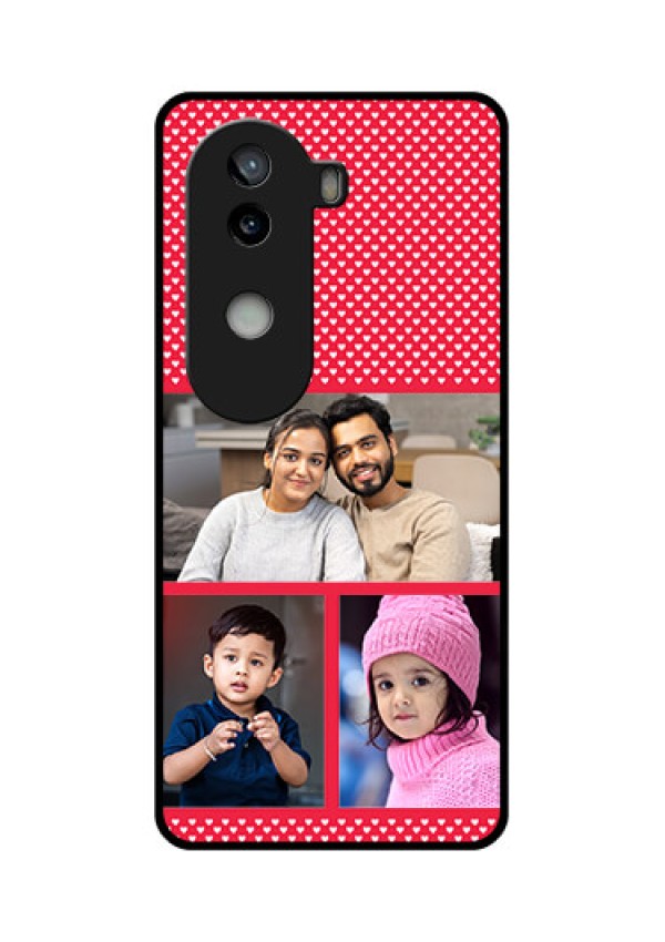 iQOO Z9s 5G Custom Glass Phone CaseBulk Photo Upload Design