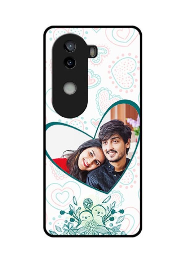 iQOO Z9s 5G Custom Glass Phone CasePremium Couple Design