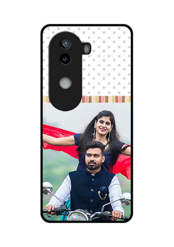 iQOO Z9s 5G Custom Glass Phone CaseCute Family Design