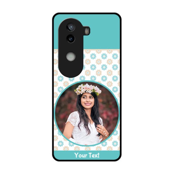 iQOO Z9s 5G Custom Glass Phone CaseBeautiful Flowers Design iQOO Z9s 5G Custom Glass Phone CaseBeautiful Flowers Design
