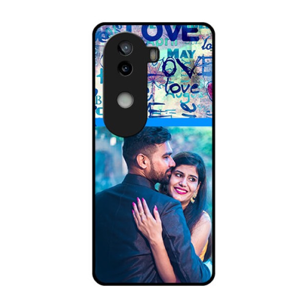 iQOO Z9s 5G Custom Glass Phone CaseColorful Love Design