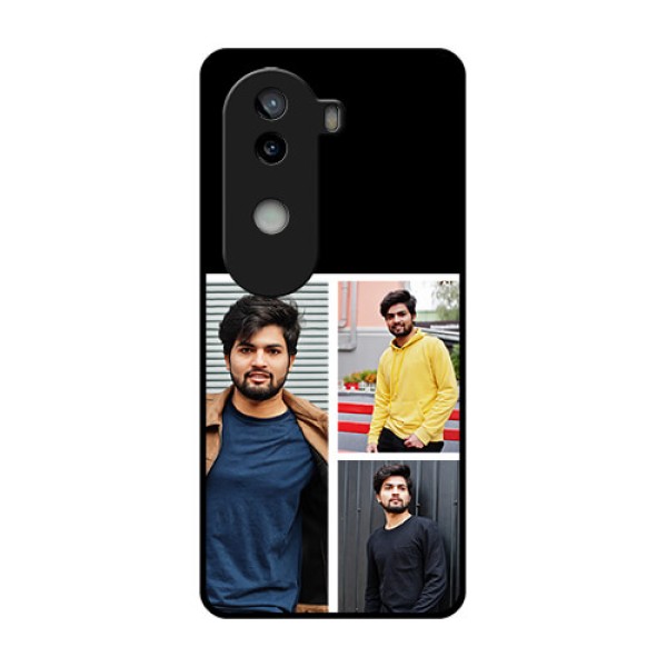 iQOO Z9s 5G Custom Glass Phone CaseUpload Multiple Picture Design