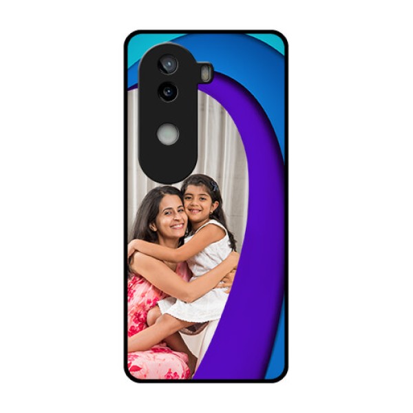 iQOO Z9s 5G Custom Glass Phone CaseSimple Pattern Design