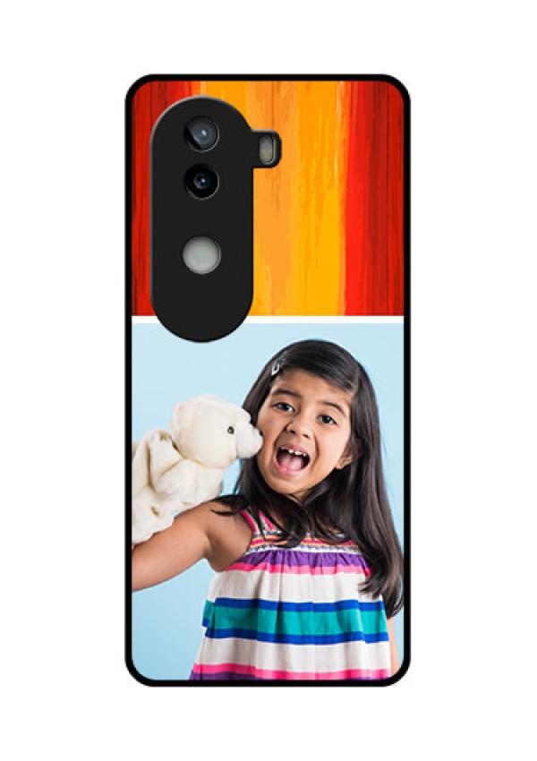 iQOO Z9s 5G Custom Glass Phone CaseMulti Color Design