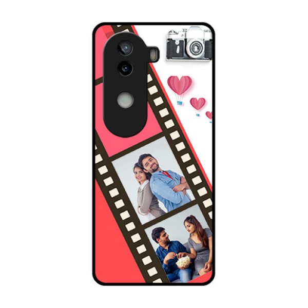 iQOO Z9s 5G Custom Glass Phone Case3 Image Holder With Film Reel iQOO Z9s 5G Custom Glass Phone Case3 Image Holder With Film Reel