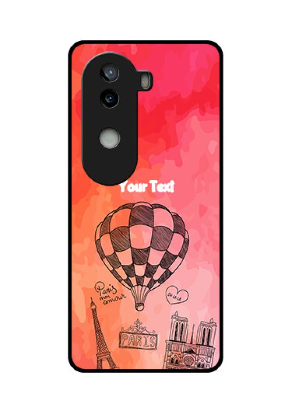 iQOO Z9s 5G Custom Glass Phone CaseParis Theme Design