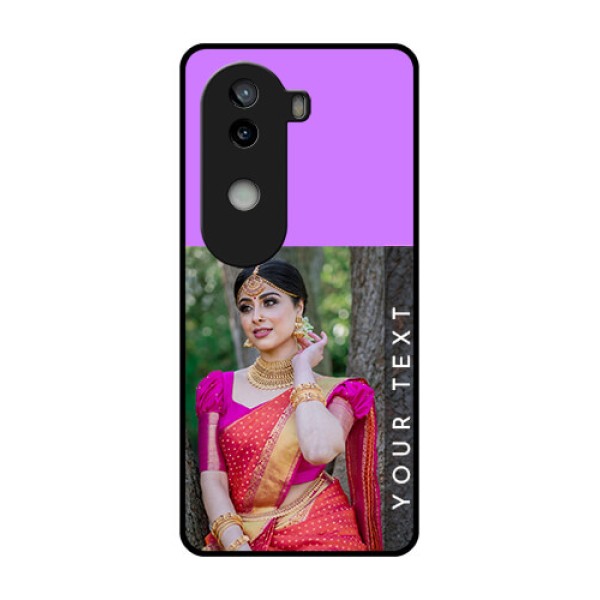 iQOO Z9s 5G Custom Glass Phone CaseBirthday Icons Design