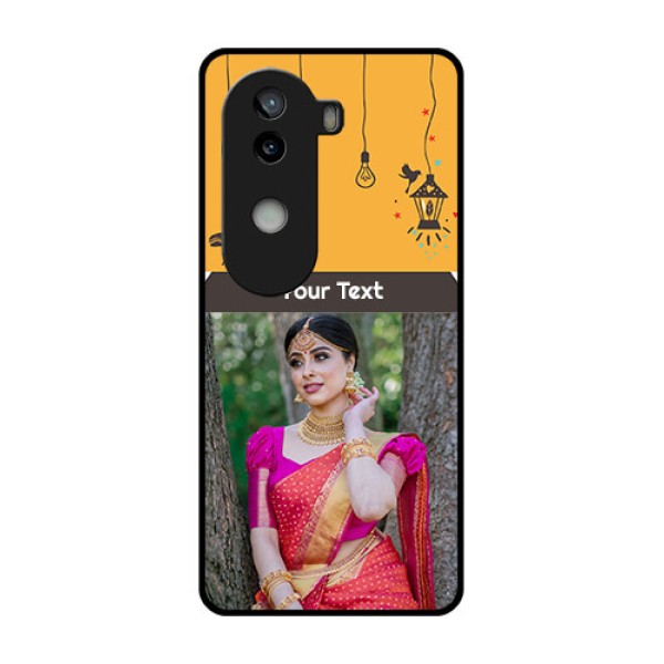 iQOO Z9s 5G Custom Glass Phone CaseWith Family Picture And Icons iQOO Z9s 5G Custom Glass Phone CaseWith Family Picture And Icons