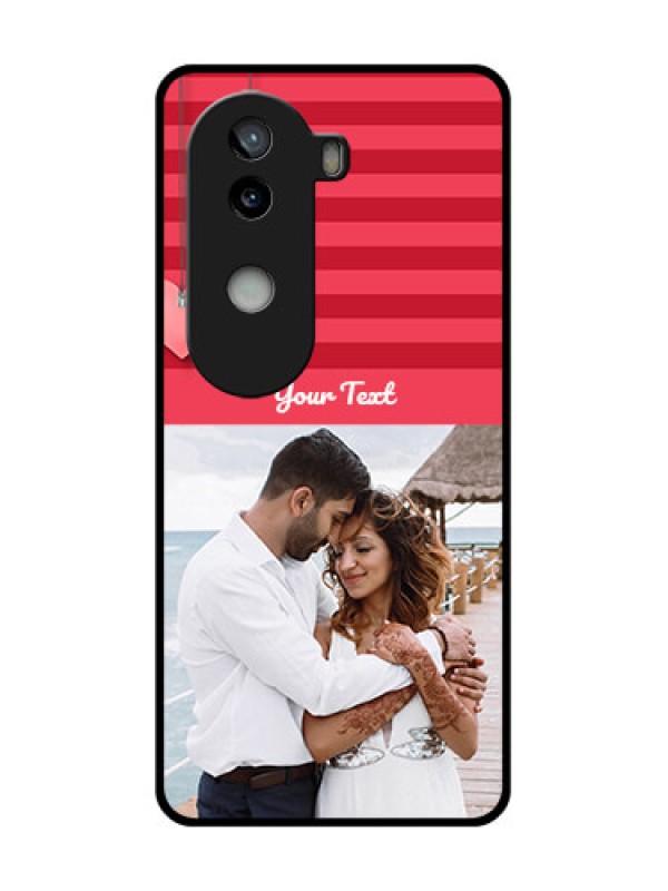 Custom iQOO Z9s 5G Custom Glass Phone CaseValentines Day Design