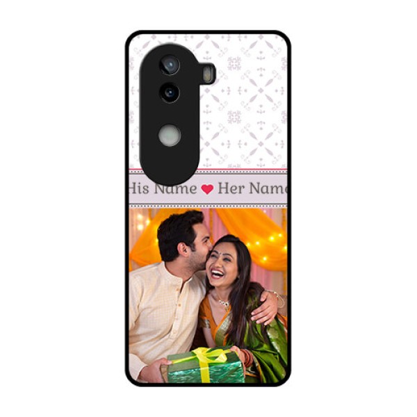 iQOO Z9s 5G Custom Glass Phone CaseWith Photo And Ethnic Design iQOO Z9s 5G Custom Glass Phone CaseWith Photo And Ethnic Design