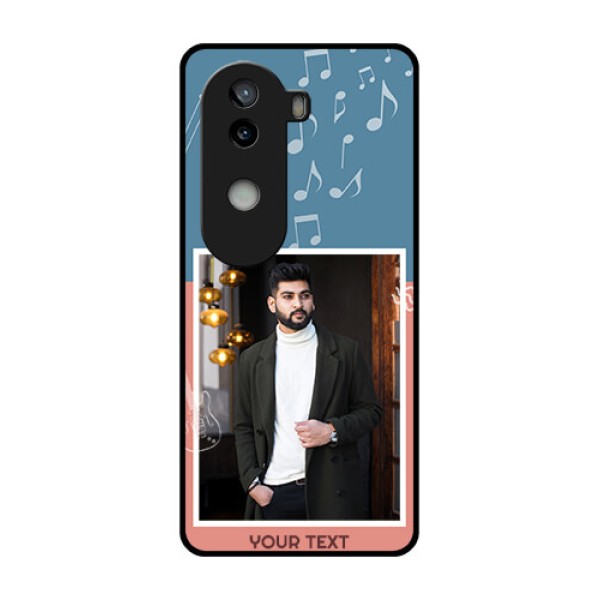 iQOO Z9s 5G Custom Glass Phone CaseWith Color Musical Note Design iQOO Z9s 5G Custom Glass Phone CaseWith Color Musical Note Design