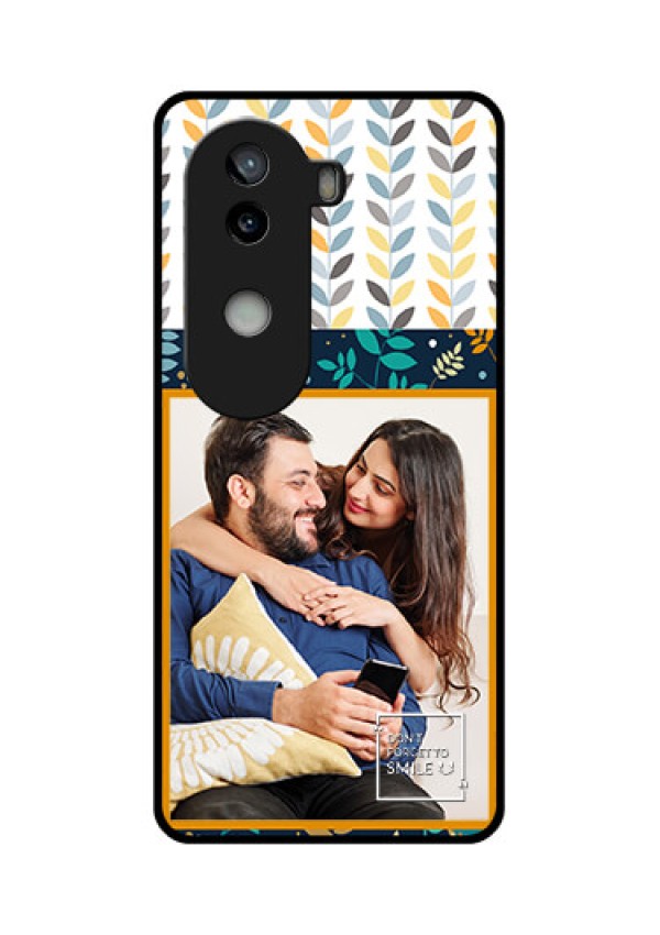 iQOO Z9s 5G Custom Glass Phone CasePattern Design