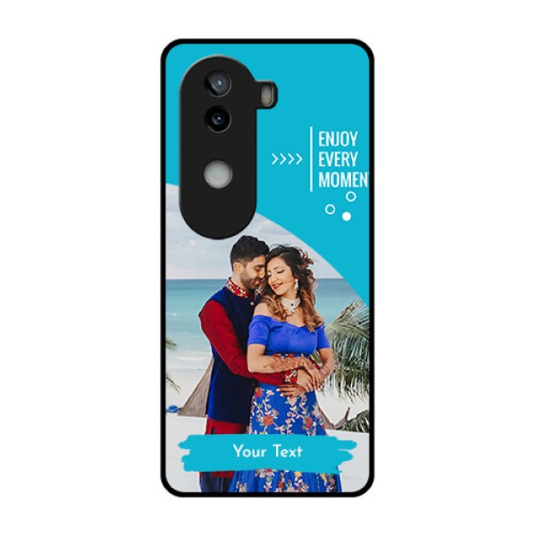 iQOO Z9s 5G Custom Glass Phone CaseHappy Moment Design
