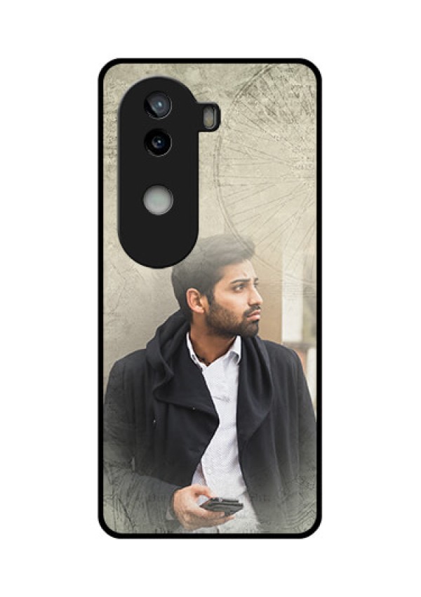 iQOO Z9s 5G Custom Glass Phone CaseWith Vintage Design