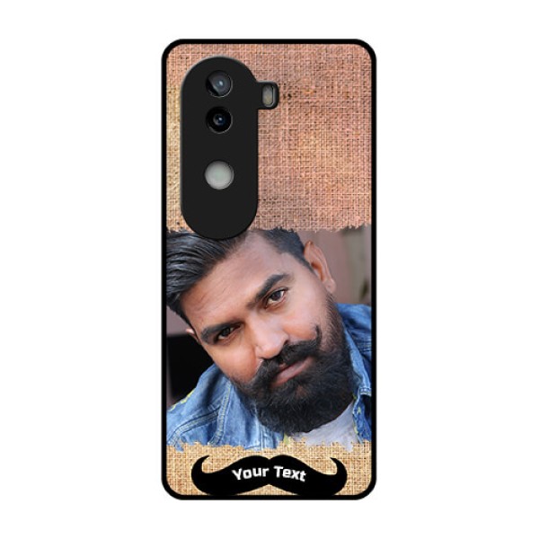 iQOO Z9s 5G Custom Glass Phone CaseWith Texture Design