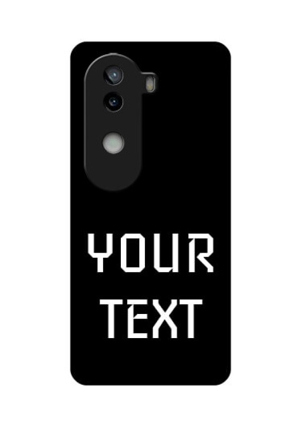 iQOO Z9s 5G Custom Glass Phone CaseYour Name Design