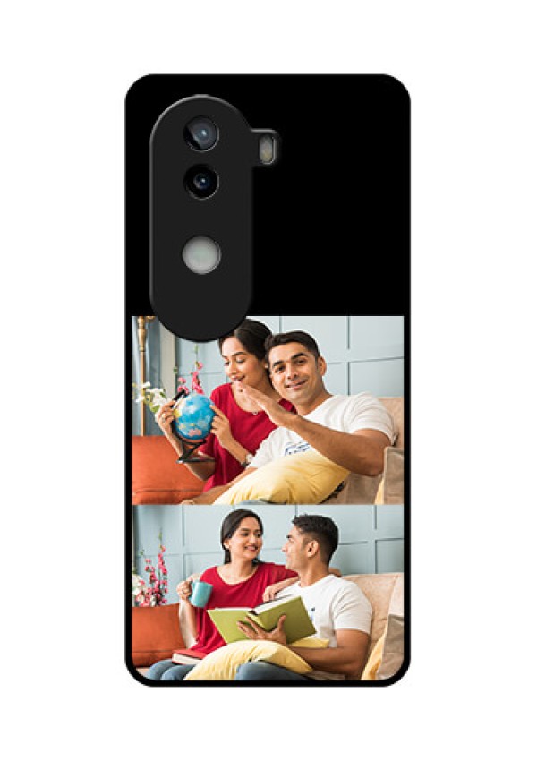 iQOO Z9s 5G Custom Glass Phone Case2 Images Design