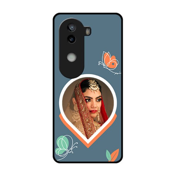 iQOO Z9s 5G Custom Glass Phone CaseDroplet Butterflies Design iQOO Z9s 5G Custom Glass Phone CaseDroplet Butterflies Design