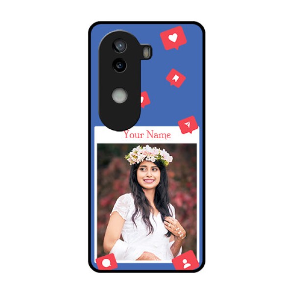 iQOO Z9s 5G Custom Glass Phone CaseLike Share And Comment Design
