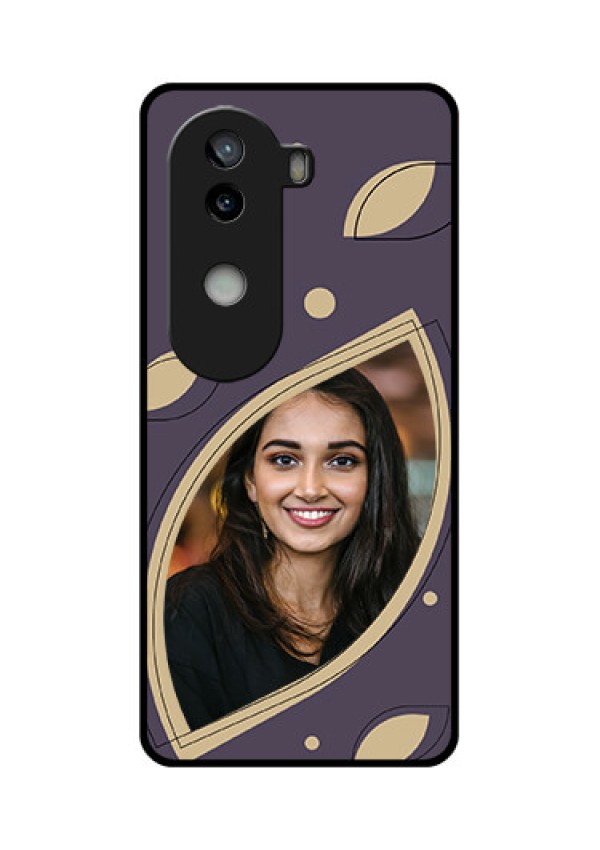 iQOO Z9s 5G Custom Glass Phone CaseFalling Leaf Design