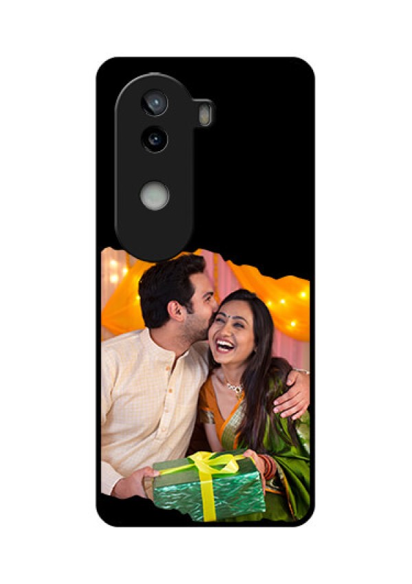 iQOO Z9s 5G Custom Glass Phone CaseTear - Off Design
