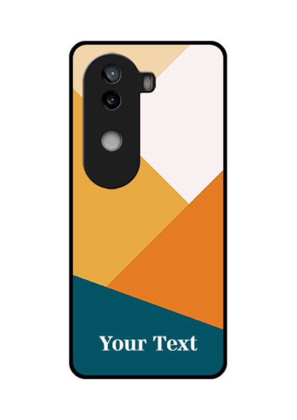 iQOO Z9s 5G Custom Glass Phone CaseStacked Multi - Colour Design