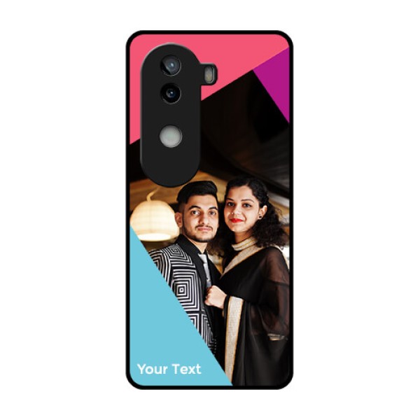 iQOO Z9s 5G Custom Glass Phone CaseStacked Triple Colour Design iQOO Z9s 5G Custom Glass Phone CaseStacked Triple Colour Design