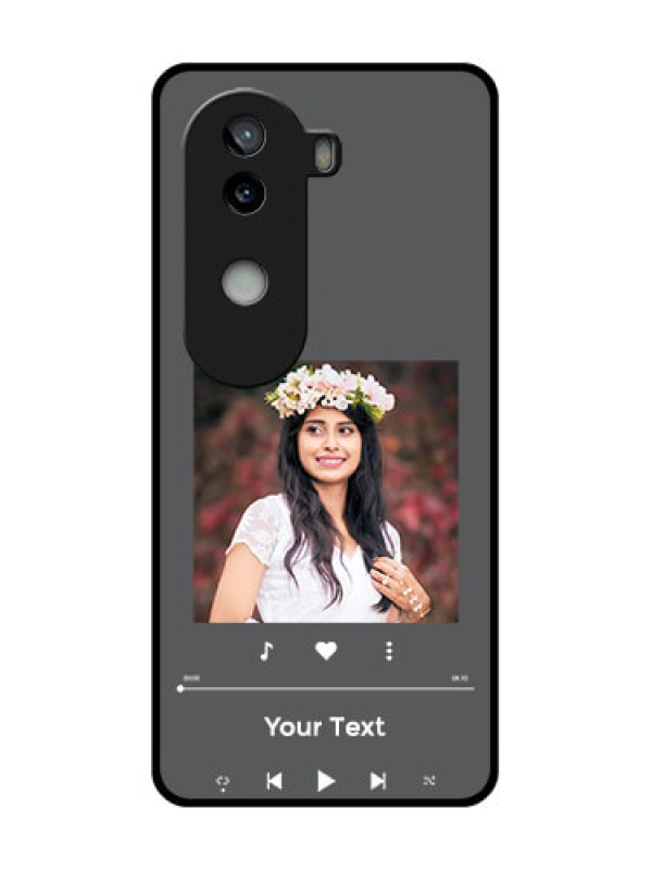 Custom iQOO Z9s 5G Custom Glass Phone CasePlay The Music Design