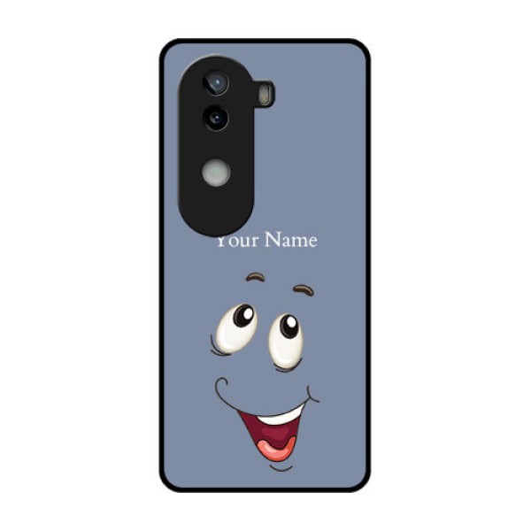 iQOO Z9s 5G Custom Glass Phone CaseLaughing Cartoon Face Design iQOO Z9s 5G Custom Glass Phone CaseLaughing Cartoon Face Design
