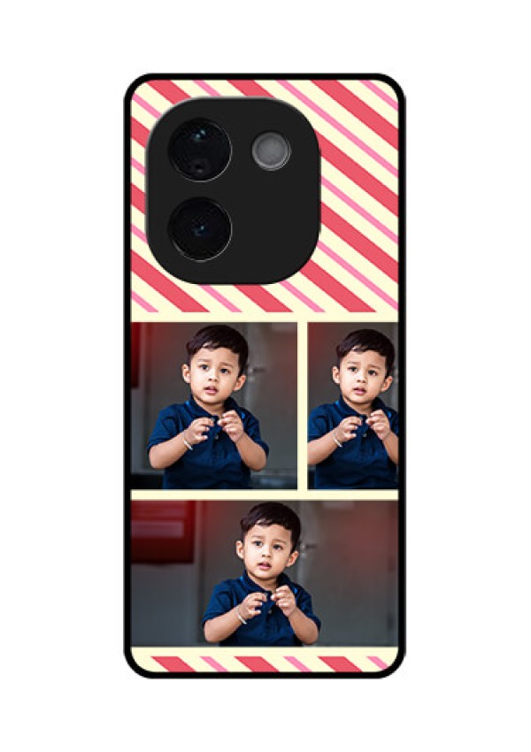 iQOO Z9s Pro 5G Custom Glass Phone CasePicture Upload Mobile Case Design