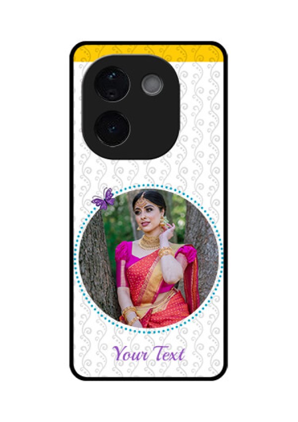 iQOO Z9s Pro 5G Custom Glass Phone CaseGirls Premium Case Design