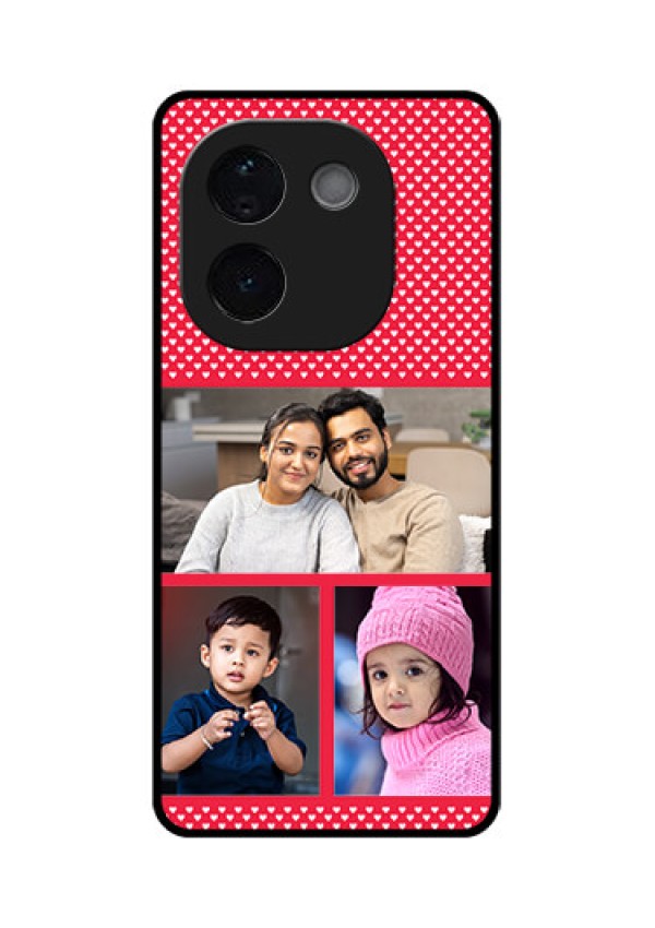 iQOO Z9s Pro 5G Custom Glass Phone CaseBulk Photo Upload Design
