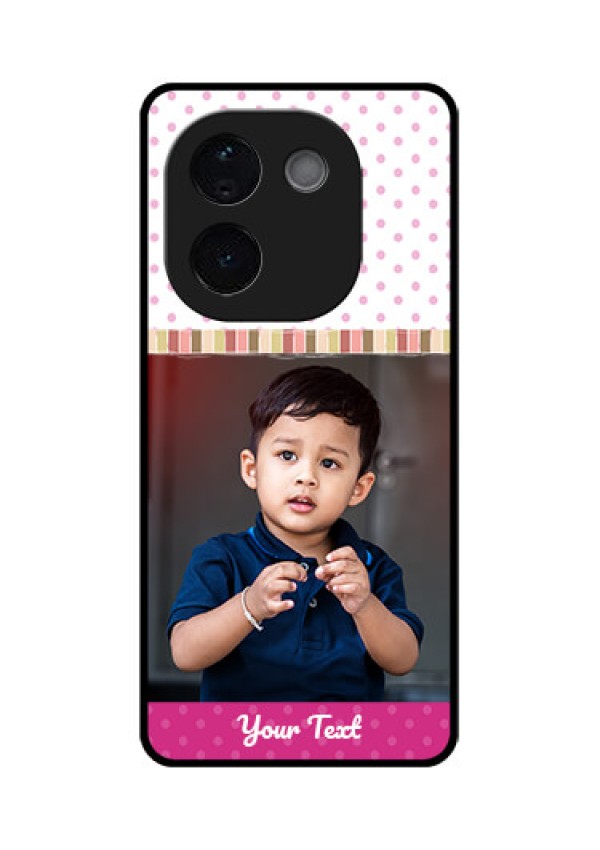 iQOO Z9s Pro 5G Custom Glass Phone CaseCute Girls Cover Design