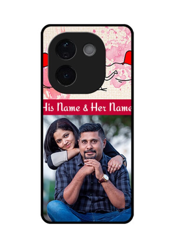 iQOO Z9s Pro 5G Custom Glass Phone CaseYou And Me Case Design