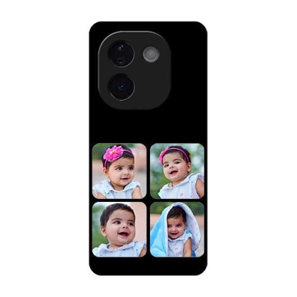iQOO Z9s Pro 5G Custom Glass Phone CaseMultiple Pictures Design