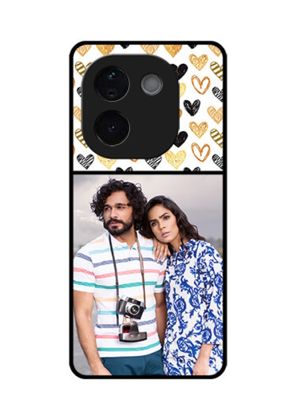 iQOO Z9s Pro 5G Custom Glass Phone CaseLove Symbol Design