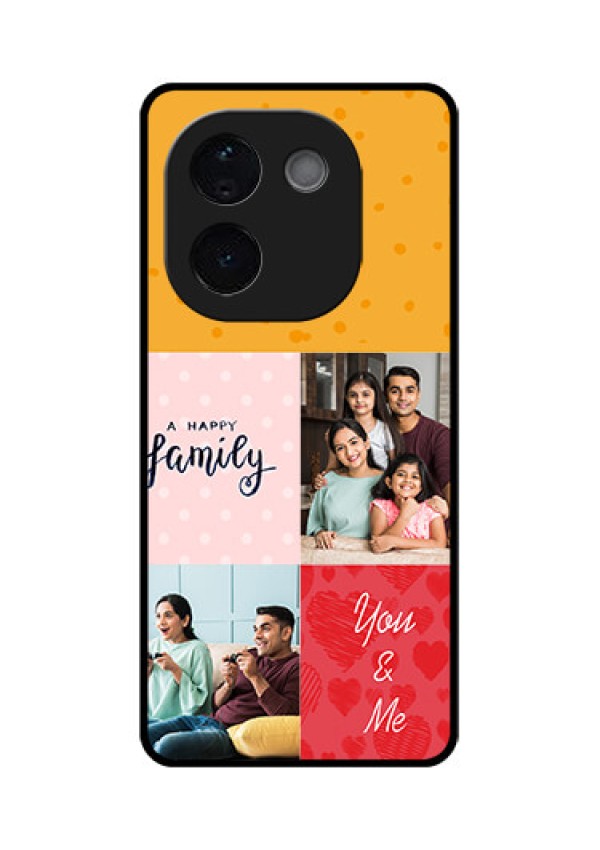 iQOO Z9s Pro 5G Custom Glass Phone CaseImages With Quotes Design