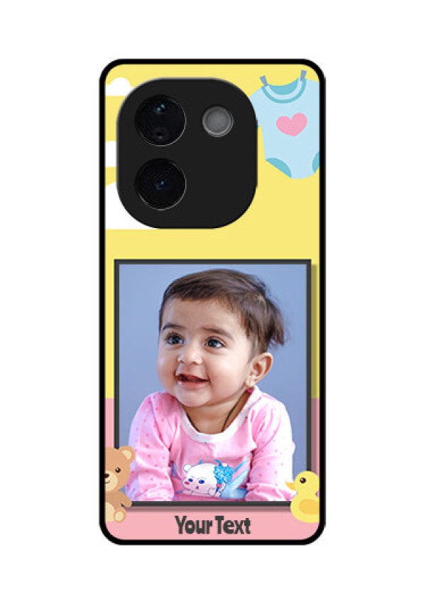 iQOO Z9s Pro 5G Custom Glass Phone CaseKids 2 Color Design