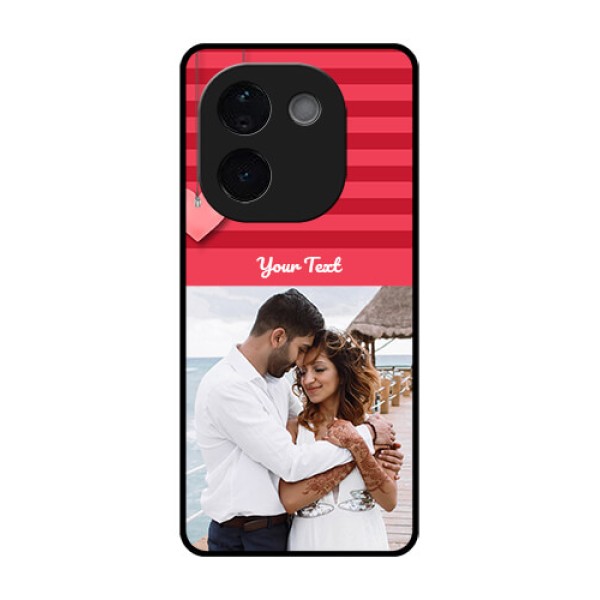 iQOO Z9s Pro 5G Custom Glass Phone CaseValentines Day Design