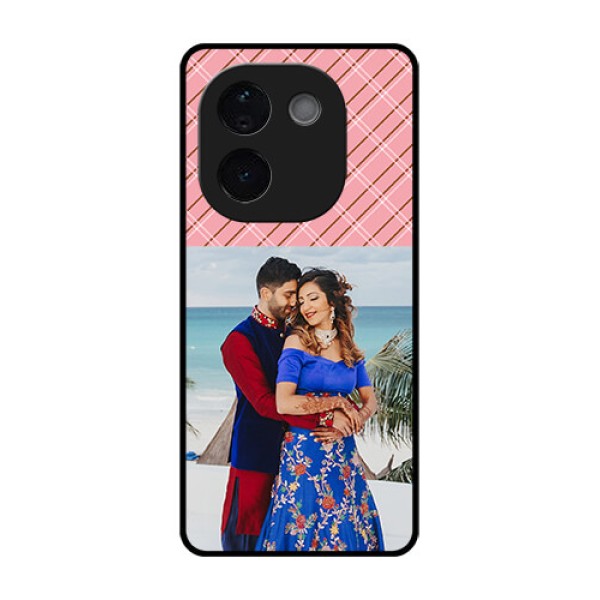 iQOO Z9s Pro 5G Custom Glass Phone CaseTogether Forever Design