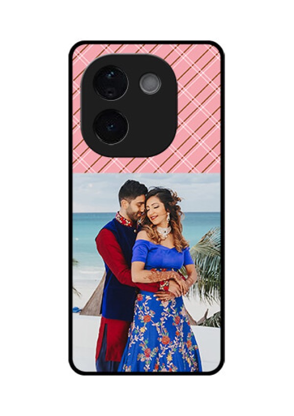 iQOO Z9s Pro 5G Custom Glass Phone CaseTogether Forever Design