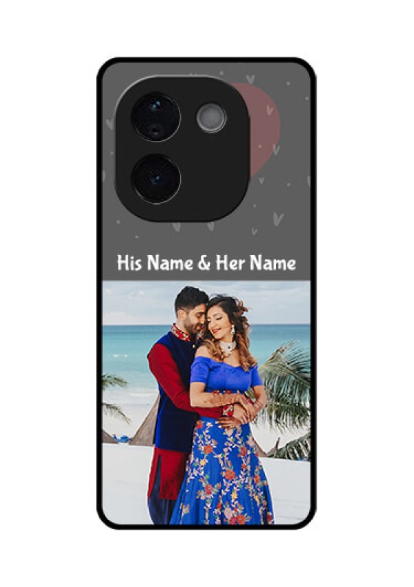 iQOO Z9s Pro 5G Custom Glass Phone CaseBuy Love Design With Photo Online