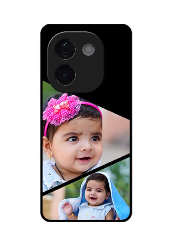 iQOO Z9s Pro 5G Custom Glass Phone CaseSemi Cut Design