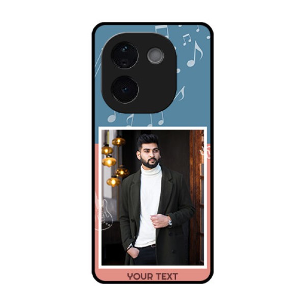 iQOO Z9s Pro 5G Custom Glass Phone CaseWith Color Musical Note Design iQOO Z9s Pro 5G Custom Glass Phone CaseWith Color Musical Note Design